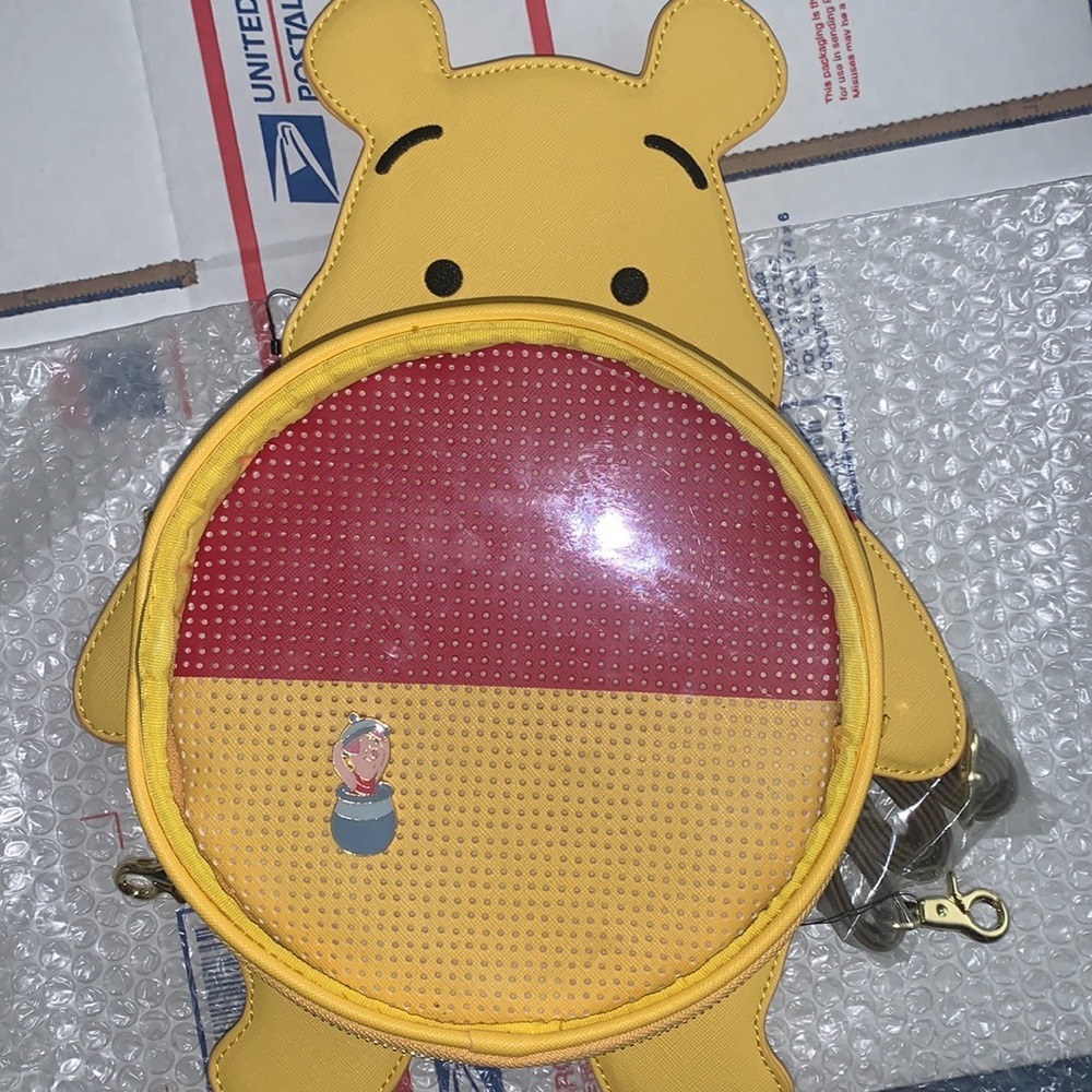 Winnie the Pooh loungefly pin backpack